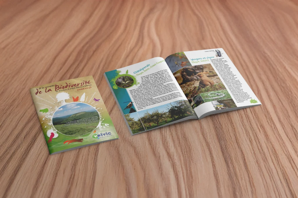 fascicule Biodiversité de la communauté de communes de Volvic